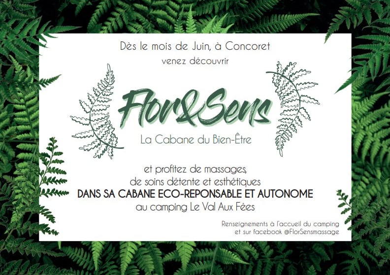Flor&Sens au Camping Le Val aux Fées