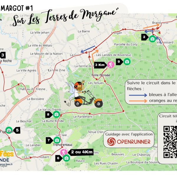 Carte La Quête de Margot